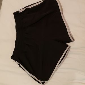 Champion black with white stop athletic shorts